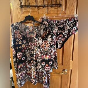 Chic Floral Women's Swim Set